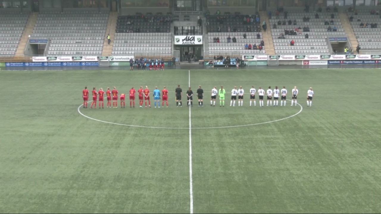 Hønefoss BK - Røa Fotball Elite 0-1